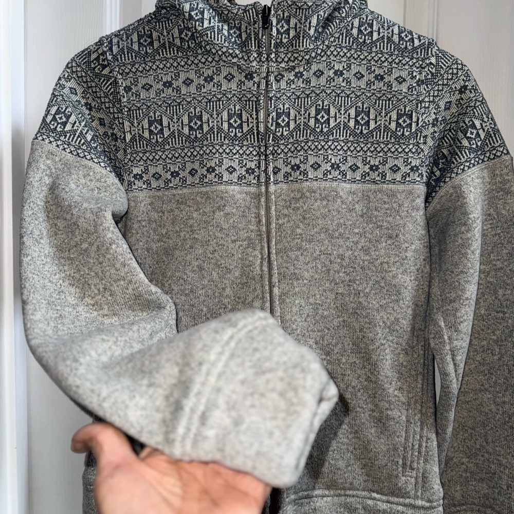 Patagonia Better Sweater Hoodie Full Zip Size S Aesthetic Grey Long Sleeve Warm - Picture 3 of 12